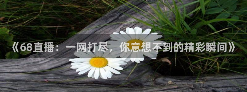 下载24直播网：《68直播：一网打尽，你意想不到的精彩瞬间》